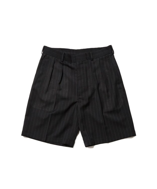 J.PRESS MEN 【J.PRESS ORIGINALS】Hight Twist T/W Toropical 2 Tuck Shorts ブラック系1
