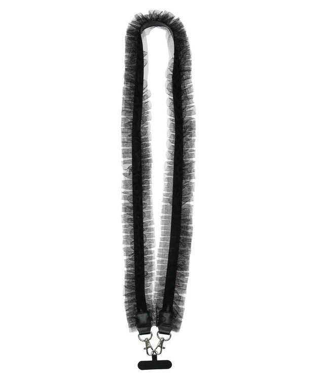 Green Parks チュールモバイルストラップ Black