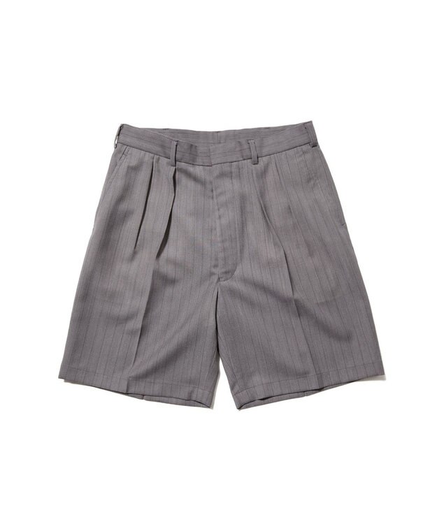 J.PRESS MEN 【J.PRESS ORIGINALS】Hight Twist T/W Toropical 2 Tuck Shorts ライトグレー系1