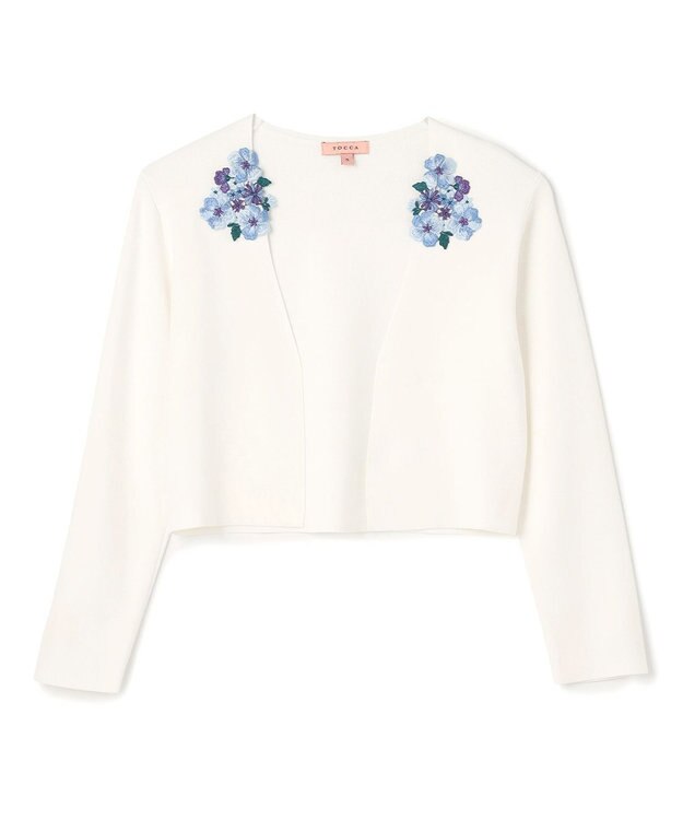 TOCCA 【キャンセル分販売！】QUEEN OF FLOWER ボレロ アイボリー系