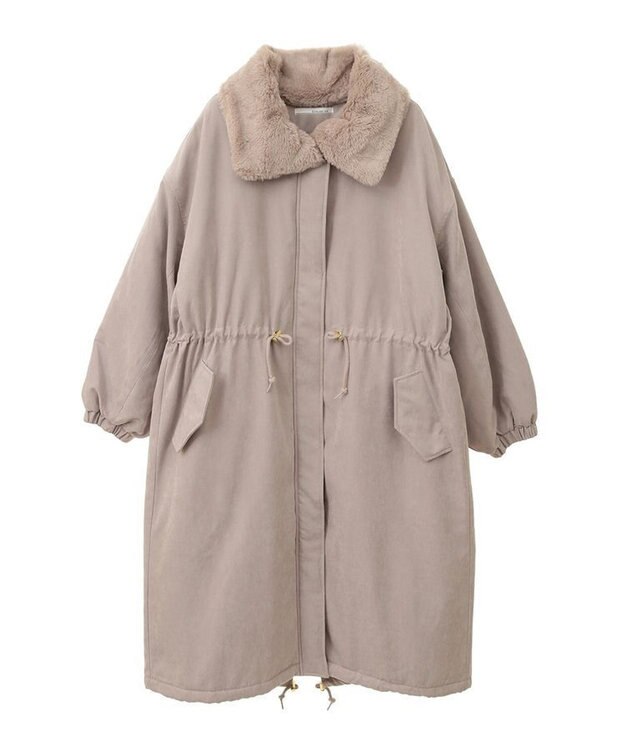 Green Parks ・ＥＬＥＮＣＡＲＥ　ＤＵＥ　中綿モッズコート Beige