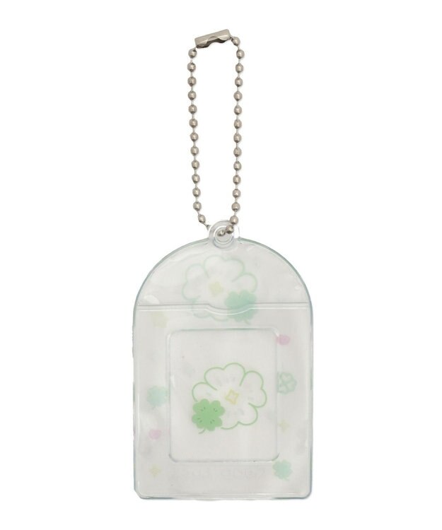 WEGO 【痛バ＆推し活グッズ】ラメクリアIDフォトケースキーホルダー 柄2