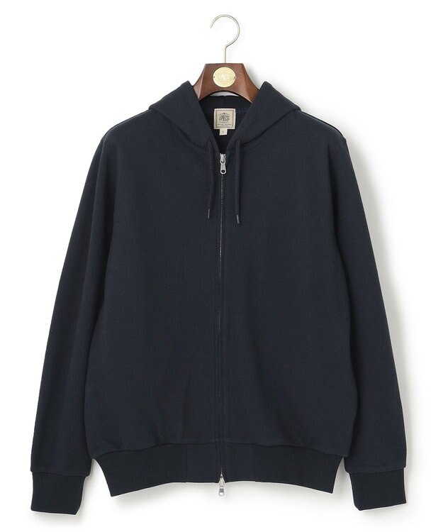 J.PRESS MEN フルジップパーカー ネイビー系