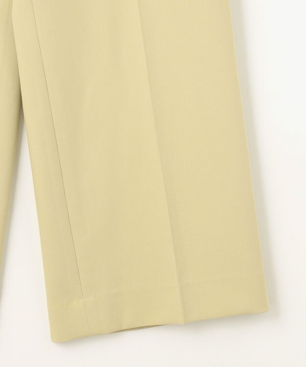 UNFILO L イージーパンツ ストレート ライトイエロー系