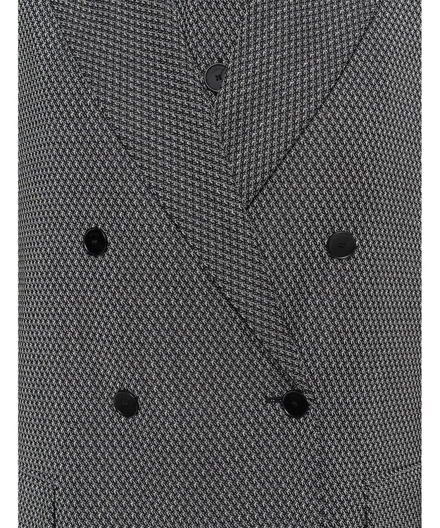 JOSEPH クラバットウール　ダブルブレステッドジャケット Ivory/Black