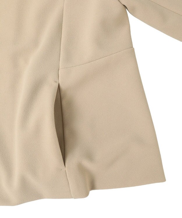 Green Parks Ｏ．洗えてストレッチ　ノーカラージャケット Light Beige