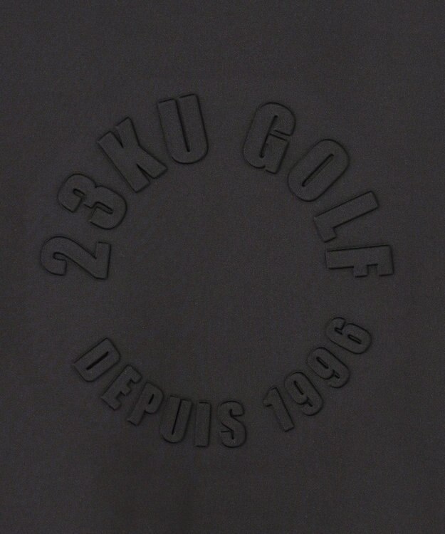 23区GOLF 【MEN】冬の暖かトップス！ストレッチ裏フリース ブラック系