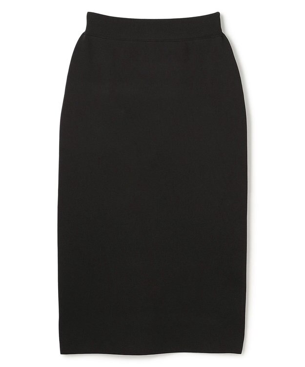 UNFILO BEAUTY FORM KNIT ペプラムセットアップ ブラック