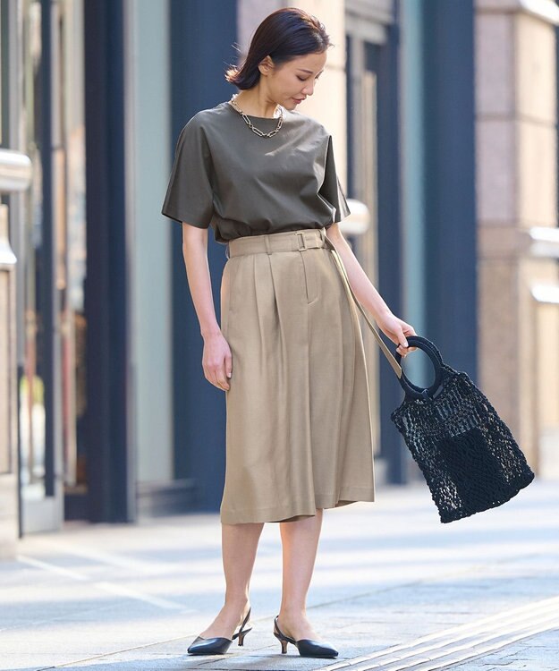 自由区 【XSサイズ～/洗える】ハイカウント半袖 Tシャツ グレー系