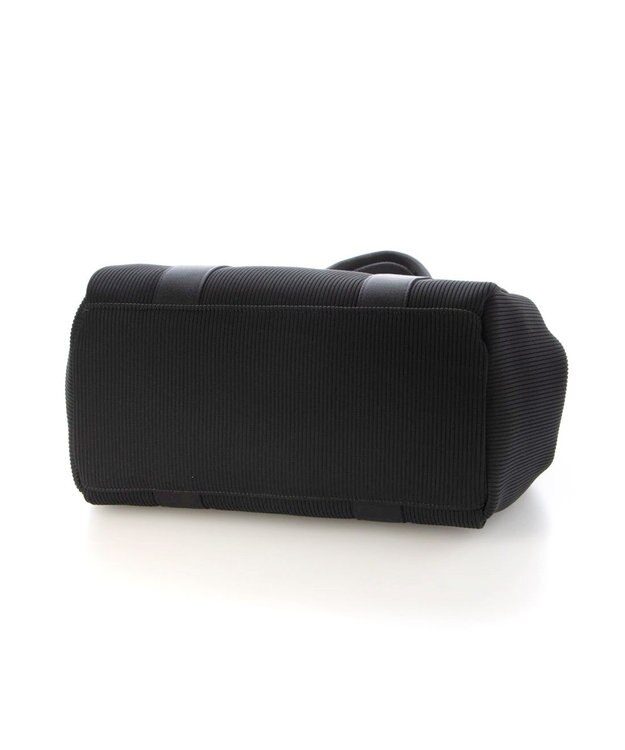 UNBILLION カシュカシュ cachecache / ジャガードニットスクエアビッグトート ブラック