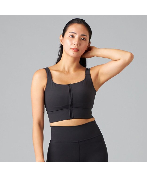 Chacott Chacott BALANCE Boost メッシュコンビブラトップ ブラック