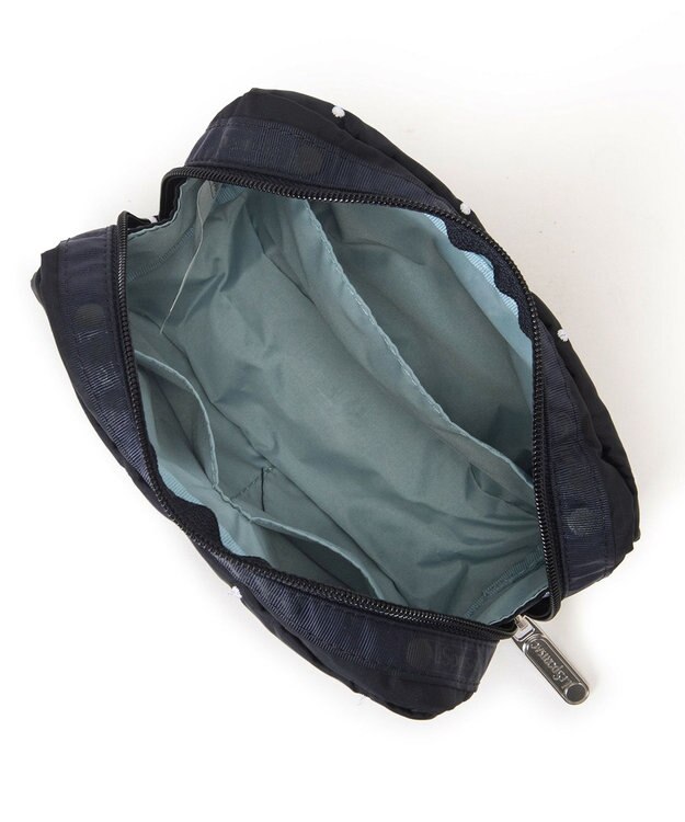 LeSportsac RECTANGULAR COSMETIC/フローラルラティスEMB フローラルラティスEMB