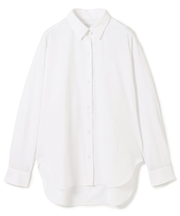 Chacott Chacott BALANCE EasyCare+ オーバーシャツ ホワイト