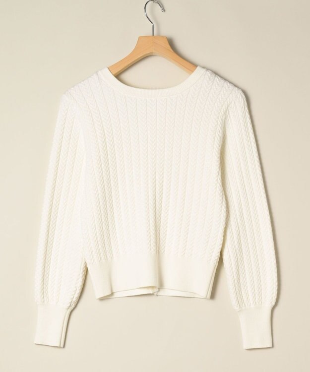 ONWARD Reuse Park 【組曲】ニット秋冬 オフホワイト