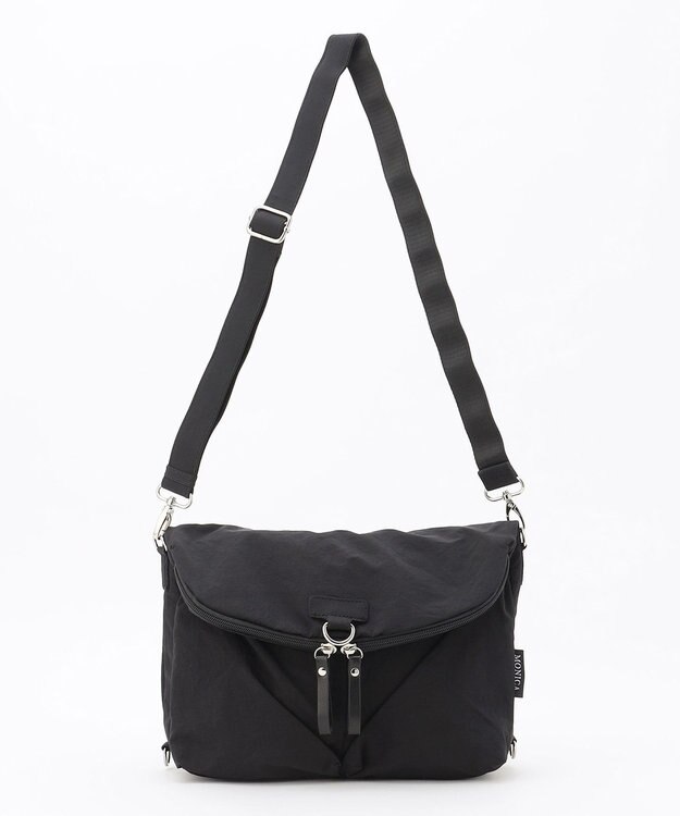 LA BAGAGERIE 【MONICA】フロントポケット2WAYバッグ ブラック