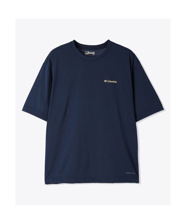 Columbia Columbia/ シダートレイルバックグラフィックTシャツ /コロンビア Collegiate Navy、 Trailguide Icons