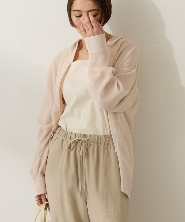 AMERICAN HOLIC シアーボイルレギュラーシャツ Check