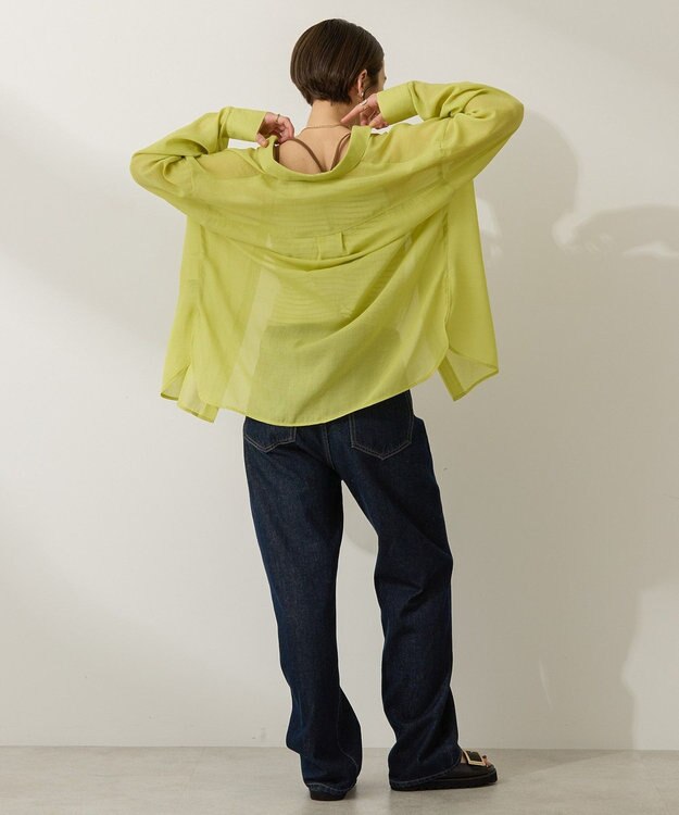 AMERICAN HOLIC シアーボイルレギュラーシャツ Check