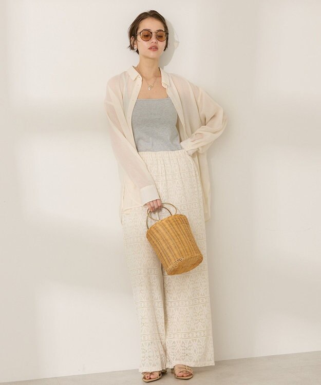 AMERICAN HOLIC シアーボイルレギュラーシャツ Check