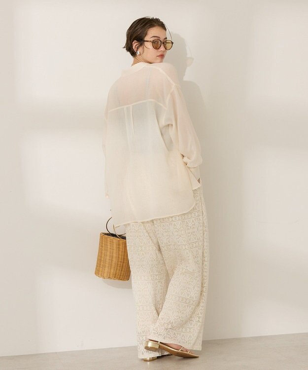 AMERICAN HOLIC シアーボイルレギュラーシャツ Check