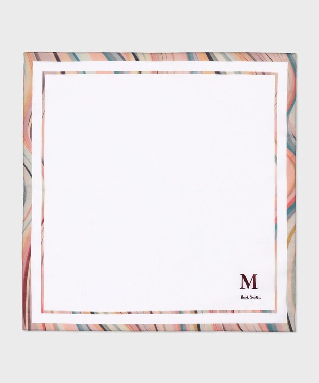 Paul Smith イニシャル ハンカチ M