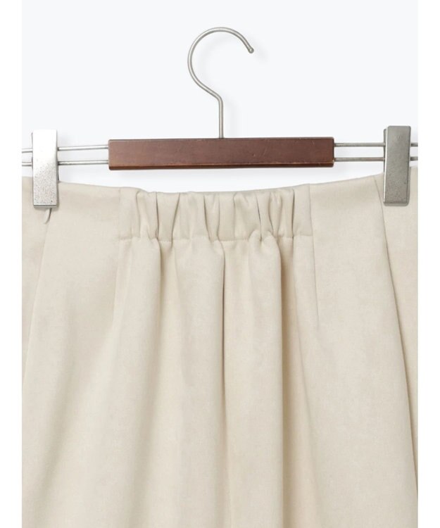 Te chichi スエードサイドZIPスカート オフホワイト