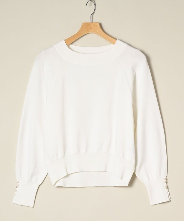 ONWARD Reuse Park 【組曲】ニット春夏 オフホワイト