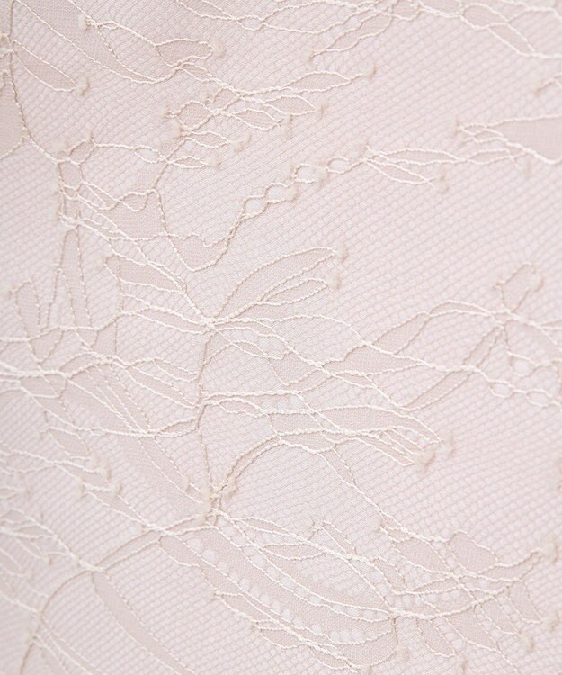 Maison de FLEUR レースフリルハンドルスクエアトートＭバッグ Pink