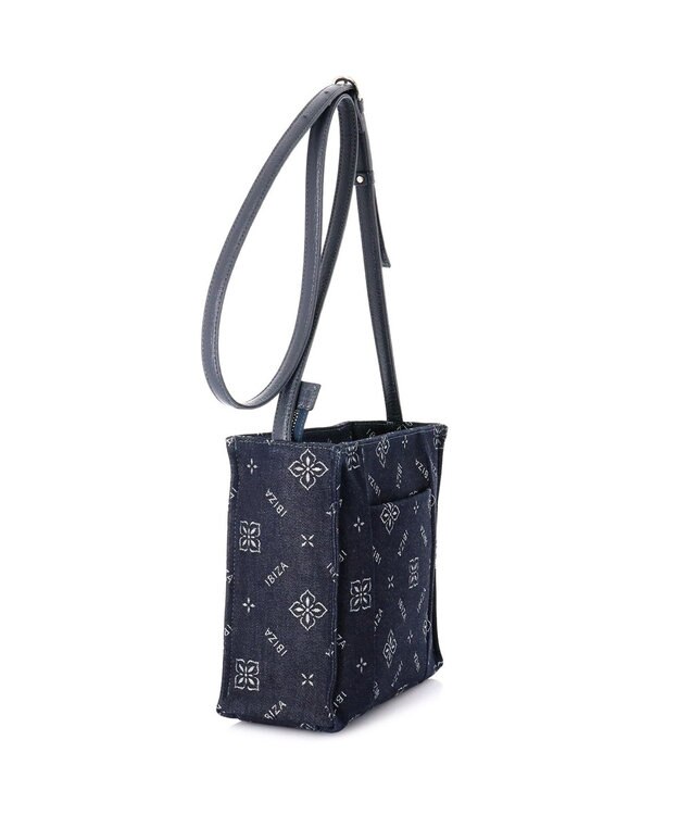 IBIZA アスール　ロゴデニム　ショルダーバッグ 水色