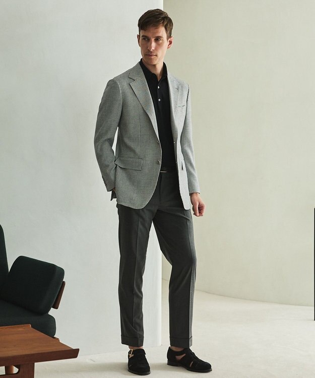 GOTAIRIKU 26年新作【ストレッチ/シワになりにくい/洗える】ハイパーストレッチ DRESS パンツ グレー系