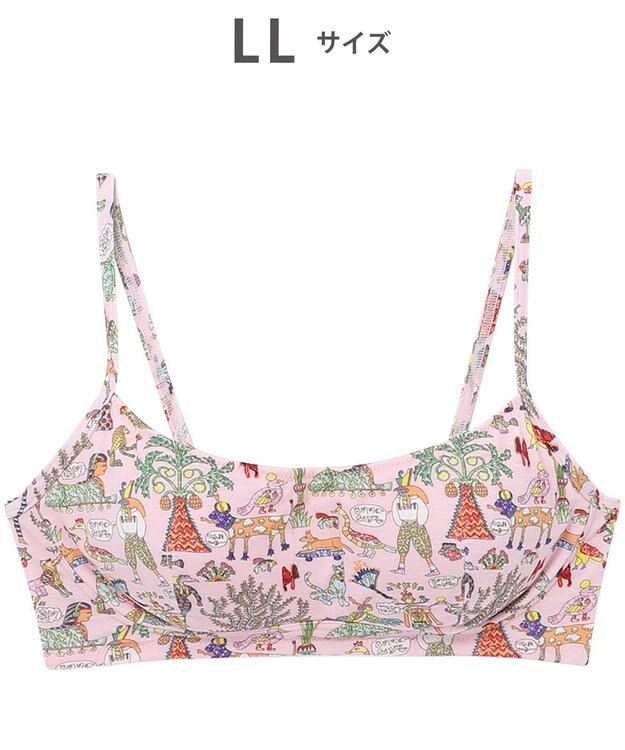 tsumori chisato SLEEP ツモリチサト ノンワイヤーブラ ブラジャー レディース UBX574 /ワコール ピンク