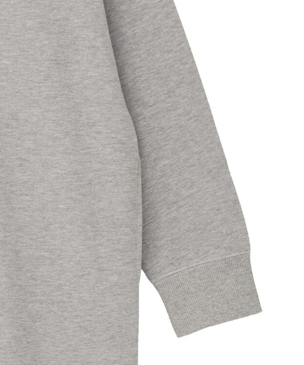 AMERICAN HOLIC 【選べる丈】ハーフZIPワンピース Light Gray Mixture