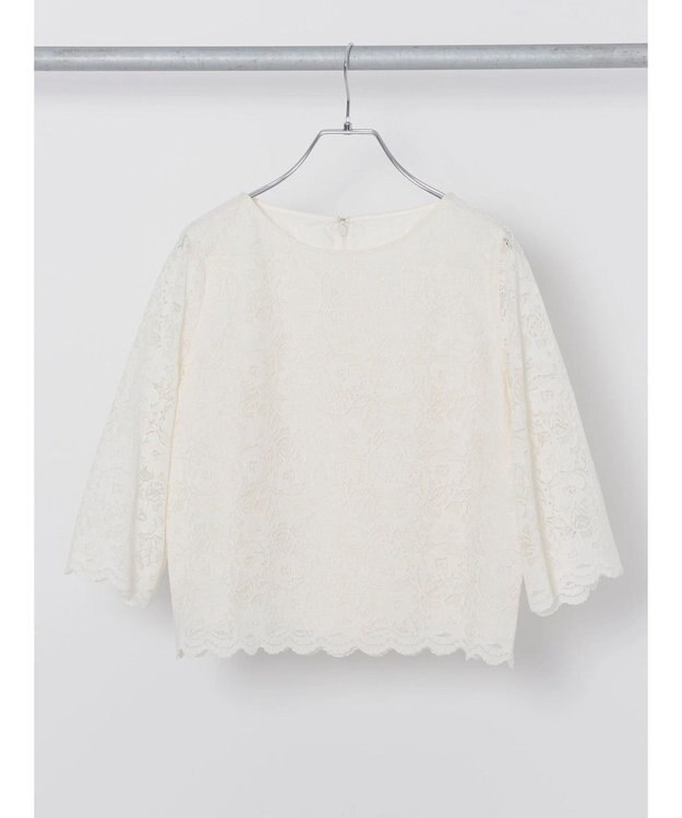 Green Parks ｅｆ－ｄｅ　レースブラウス White