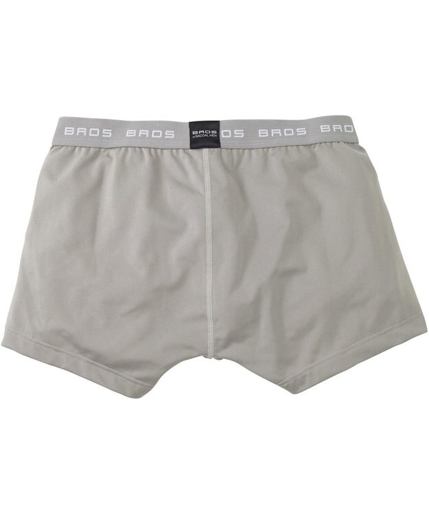 WACOAL MEN ボクサーパンツ　立体フロントで快適キープ。　吸汗速乾　フロント快適設計　前開き　/ブロス　GT3110 グレー