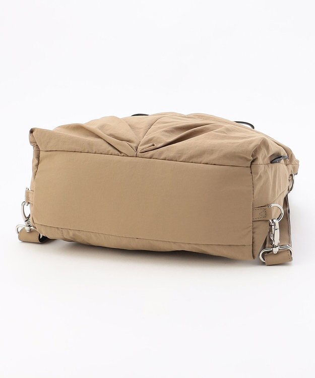 LA BAGAGERIE 【MONICA】フロントポケット2WAYバッグ グレージュ