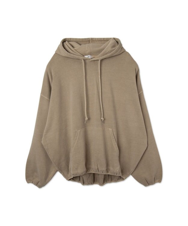 WEGO アシッドウォッシュバルーンパーカー ベージュその他