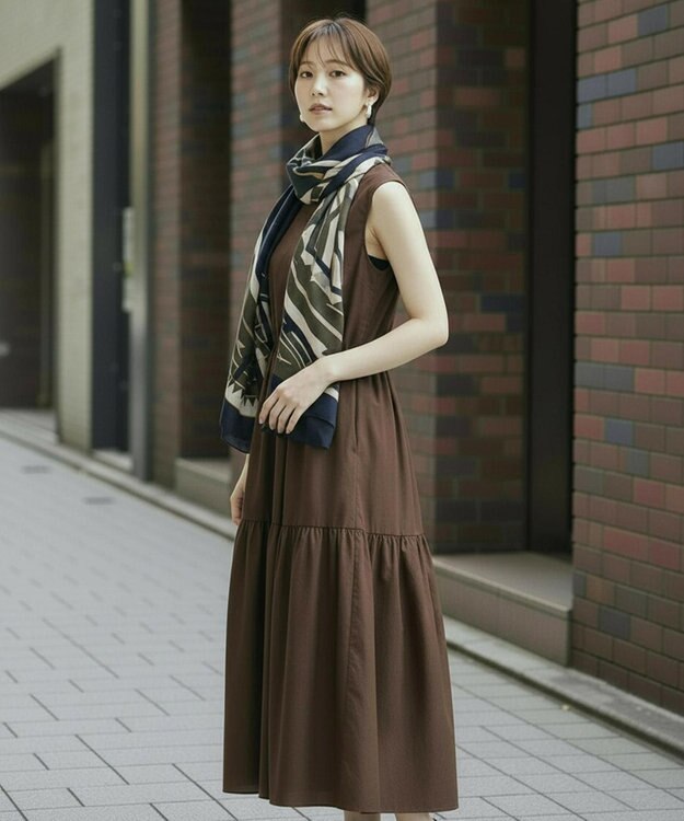 ONWARD Reuse Park 【23区】ワンピース春夏 ブラウン