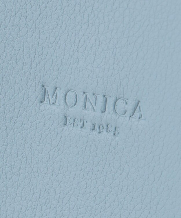 LA BAGAGERIE 【MONICA】スクエア2WAYハンドバッグ ブルー