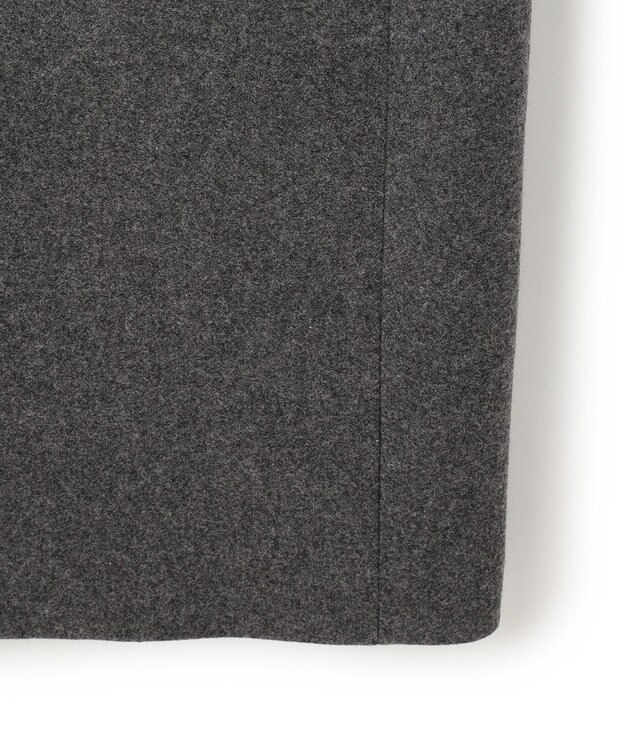 uncrave ライトメルトン ロングチェスターコート チャコール