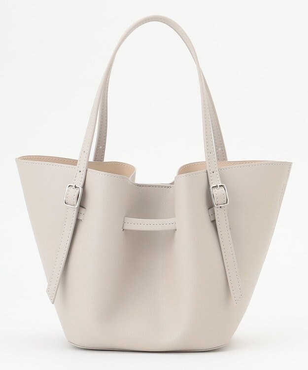 ICB メタルバックルミニトート トープ系