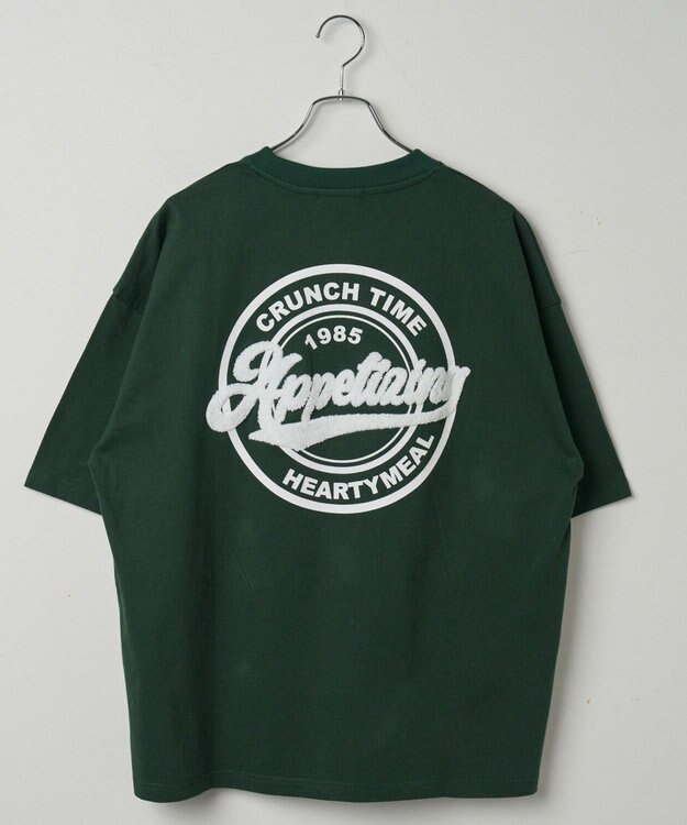 WEGO 【ユニセックス着用ITEM】サークルロゴBIGT（S） ダークグリーン