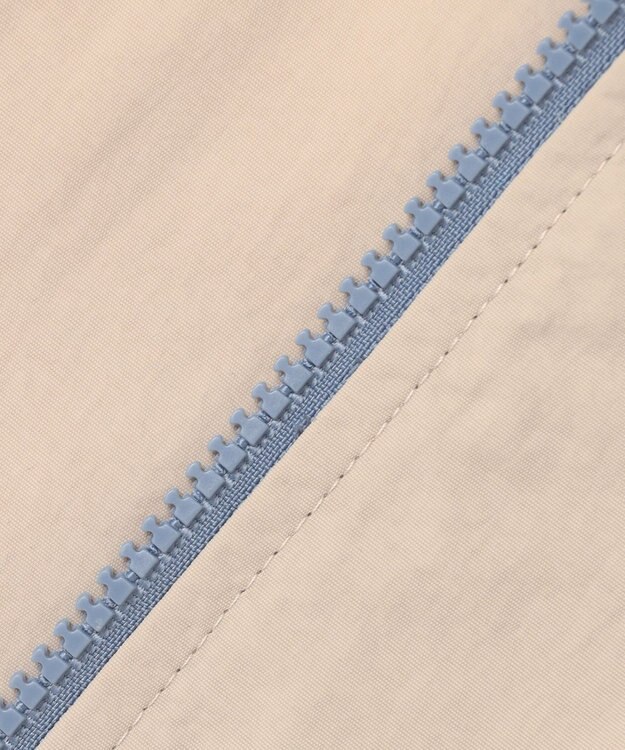 ANY KIDS スタンドカラー ウインドブレーカー ブルー×グレー