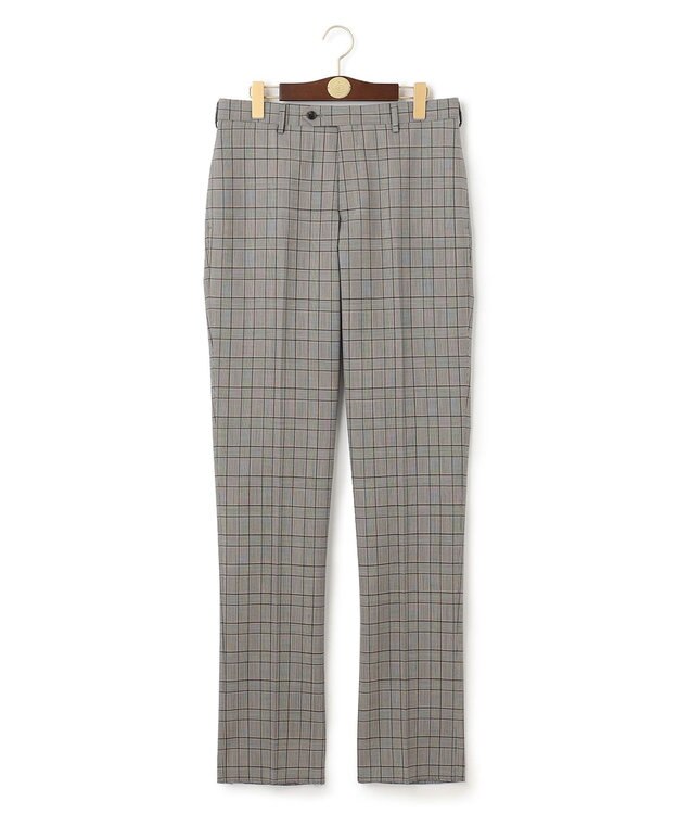 J.PRESS MEN 【PEPPIN MERINO COMFORT】グレナカートチェック スラックス ブラック系4
