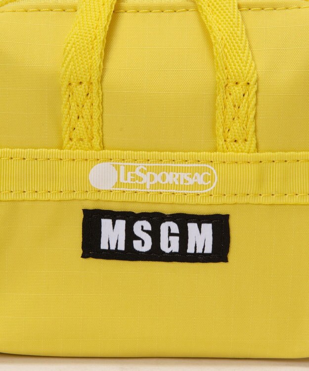 LeSportsac MSGM MICRO WEEKENDER/マイクロイエロー マイクロイエロー