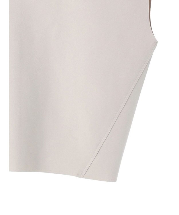 AMERICAN HOLIC クレープジョーゼットＶネックベスト Light Gray