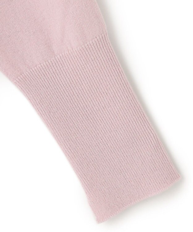 ICB 【洗える】ソフトウールハイゲージ Vネックプルオーバー ピンク系