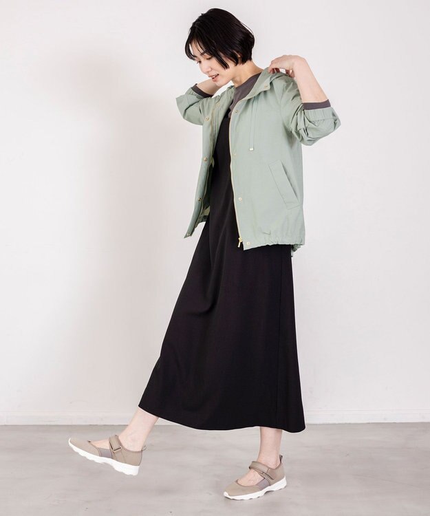 ANY ベルクロライトスニーカー カーキ