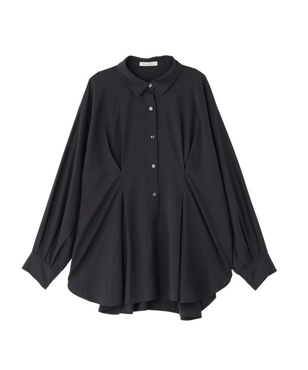 Green Parks ウエストタックシャツチュニック Charcoal Gray