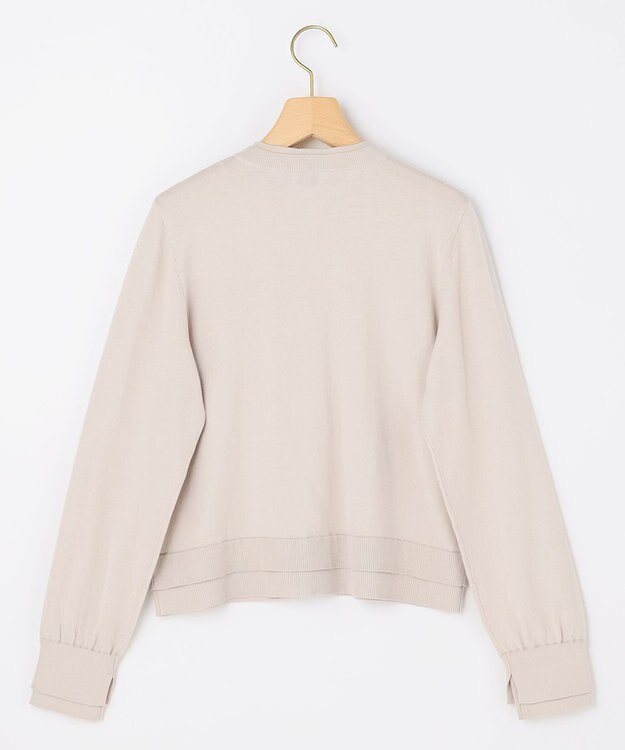 組曲 【先行予約】コットンニット カーディガン アイボリー系