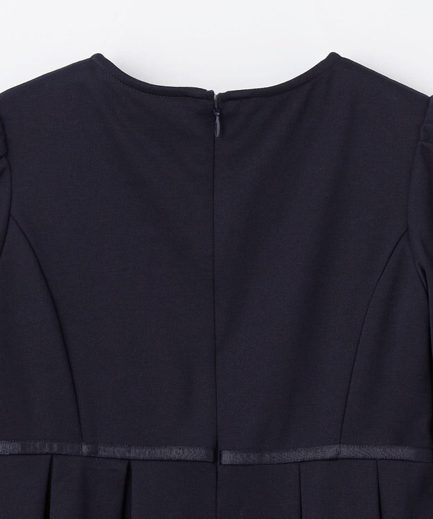 ANY KIDS レース付き きちんと ワンピース ネイビー